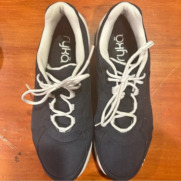 RYKA women’s Metro Canvas Walking Sneaker Navy Blue Size 12M - Picture 3 of 11
